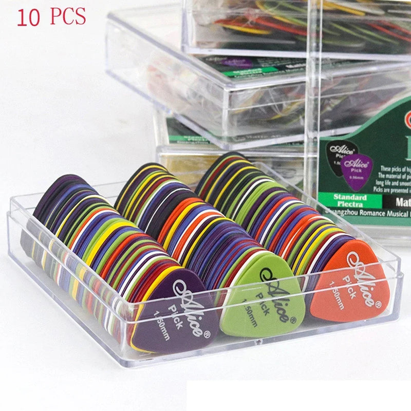 10-50 peças de palhetas de guitarra de 0,96 mm de espessura, acessórios para guitarra, palhetas de guitarra Alice Acoustic Electric Bass Pic Plectrum Mediator