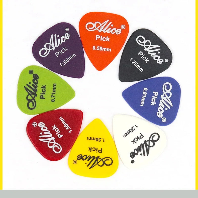 10-50 peças de palhetas de guitarra de 0,96 mm de espessura, acessórios para guitarra, palhetas de guitarra Alice Acoustic Electric Bass Pic Plectrum Mediator