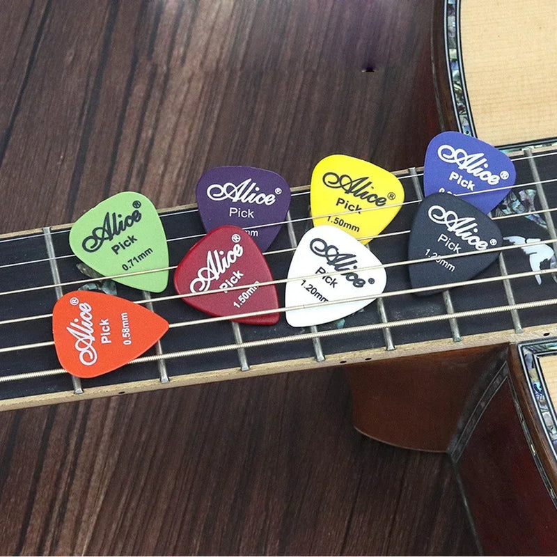10-50 peças de palhetas de guitarra de 0,96 mm de espessura, acessórios para guitarra, palhetas de guitarra Alice Acoustic Electric Bass Pic Plectrum Mediator