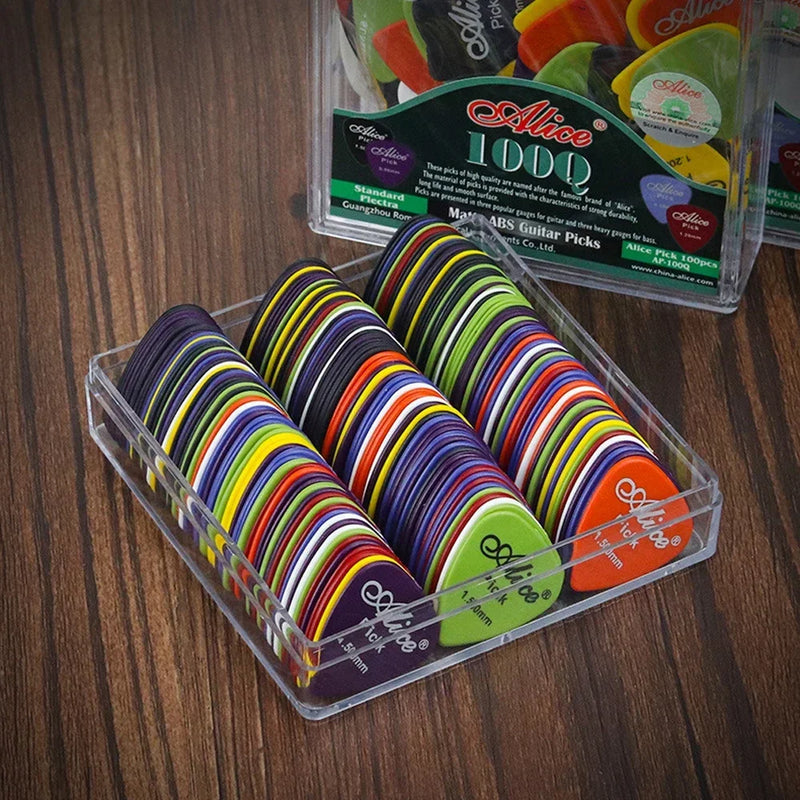 10-50 peças de palhetas de guitarra de 0,96 mm de espessura, acessórios para guitarra, palhetas de guitarra Alice Acoustic Electric Bass Pic Plectrum Mediator